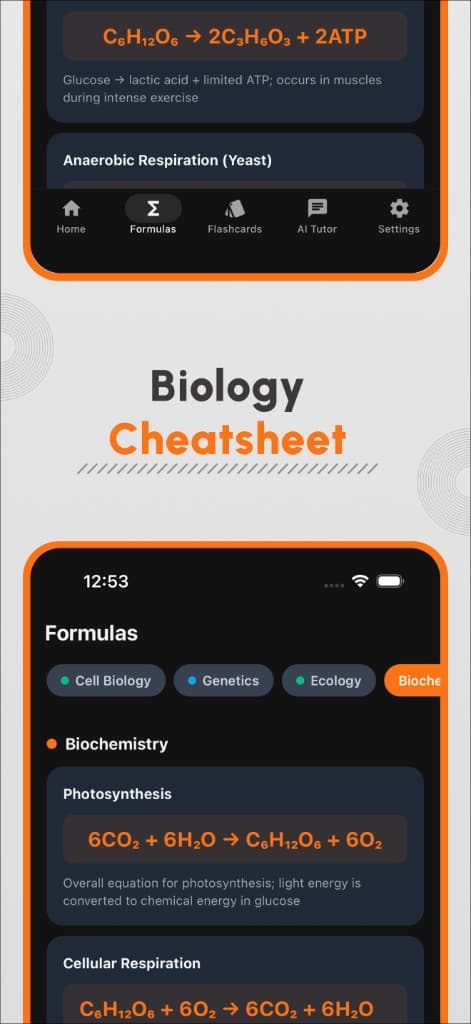 Biology Cheatsheet
