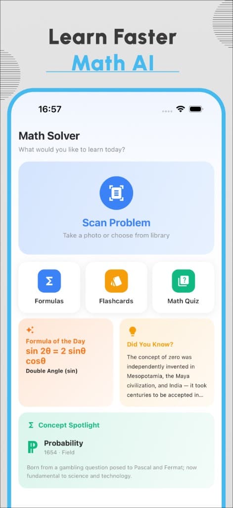 Math Bro App Preview